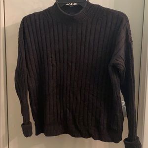 Mock neck sweater